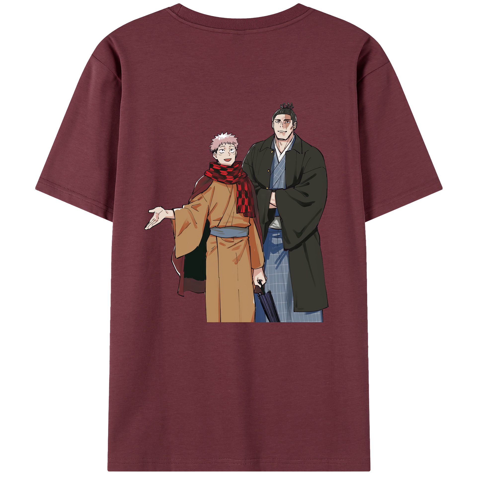 （画像用） 呪術廻戦 Jujutsu Kaisen 綿100％半袖Tシャツ（背面プリント）